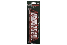 KATO-Lemke K20-429 - N - Kastenbrücke, gerade, 248 mm - rotbraun
